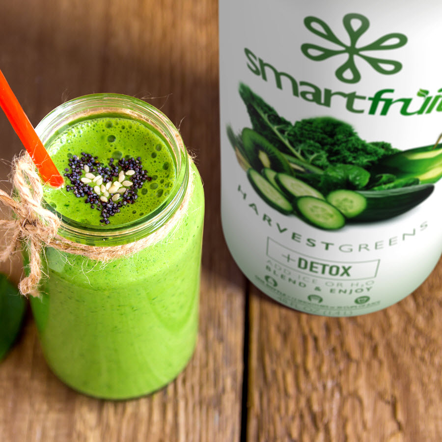 Harvest Greens Smoothie Mix Delivers the Best of Both Vegetables & Fruits